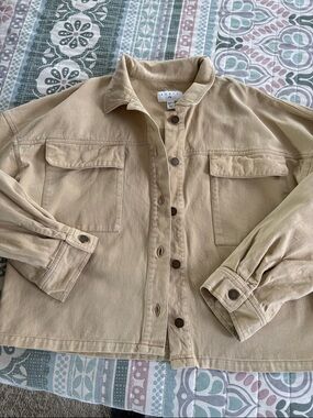 Rusty Beige Jean Jacket